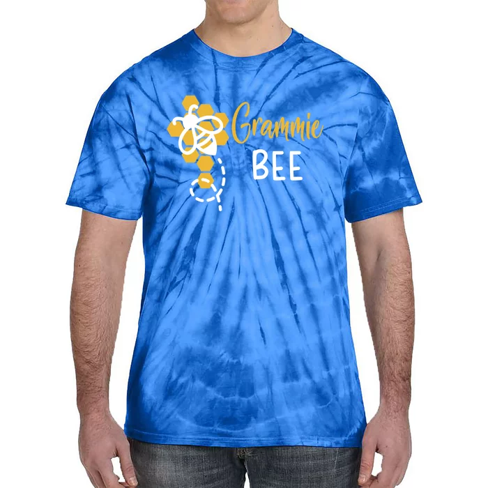 Grammie Of The Bee 1st Birthday Outfit First Bee Day Family Gift Tie-Dye T-Shirt