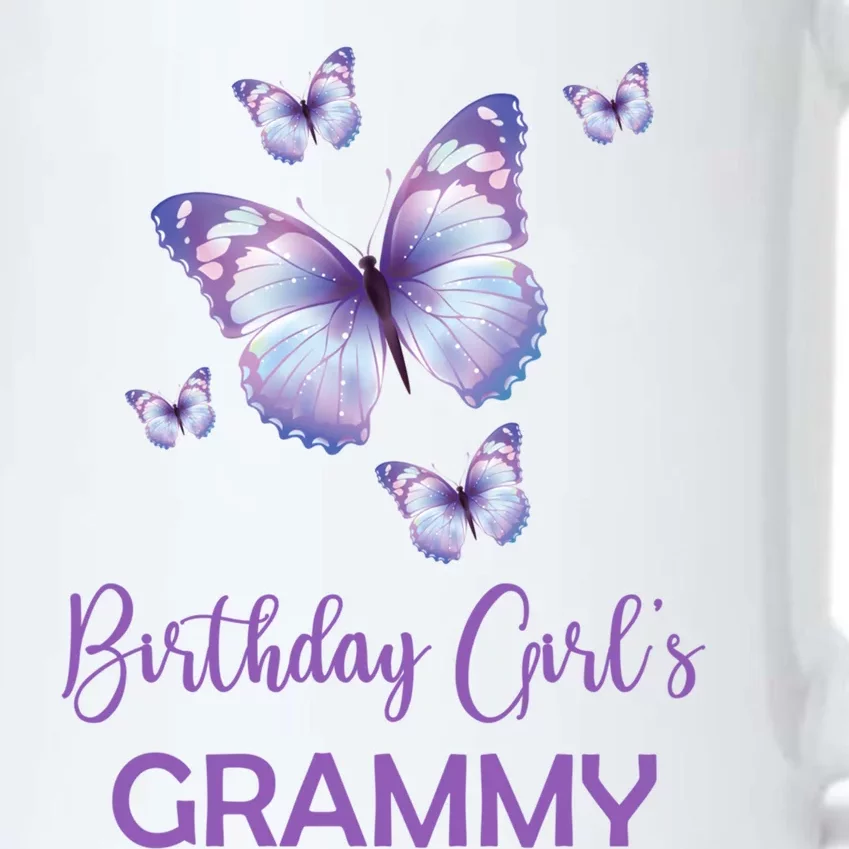 Grammy Of The Birthday Butterfly Family 1st Birthday Gift Black Color Changing Mug