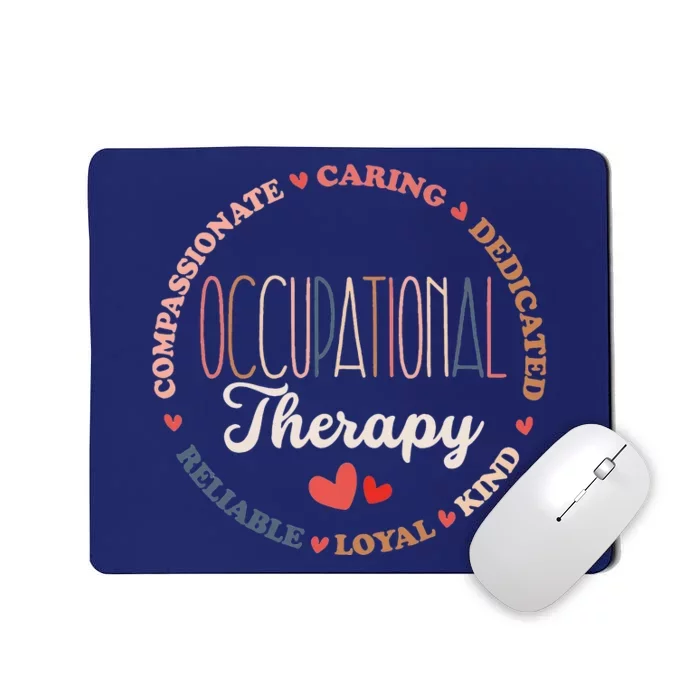 Groovy Occupational Therapy OT Therapist OT Month Mousepad