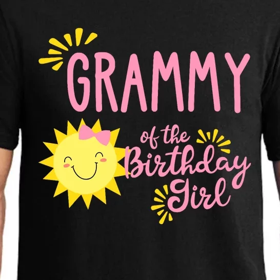 Grammy Of The Birthday Girl 1st Birthday Sunshine Girl Pajama Set