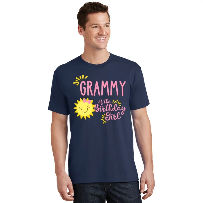 Grammy Of The Birthday Girl 1st Birthday Sunshine Girl T-Shirt