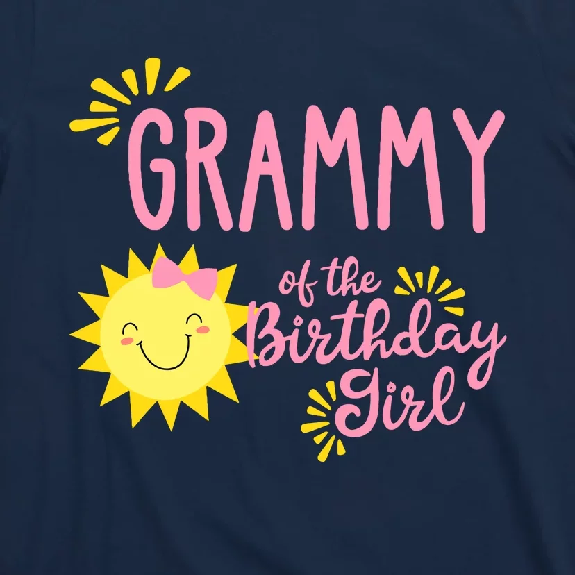 Grammy Of The Birthday Girl 1st Birthday Sunshine Girl T-Shirt