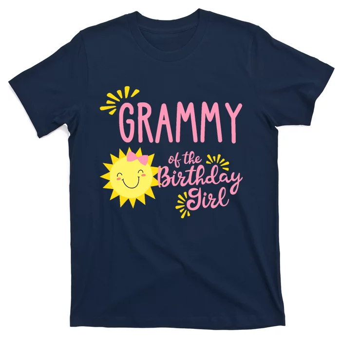 Grammy Of The Birthday Girl 1st Birthday Sunshine Girl T-Shirt