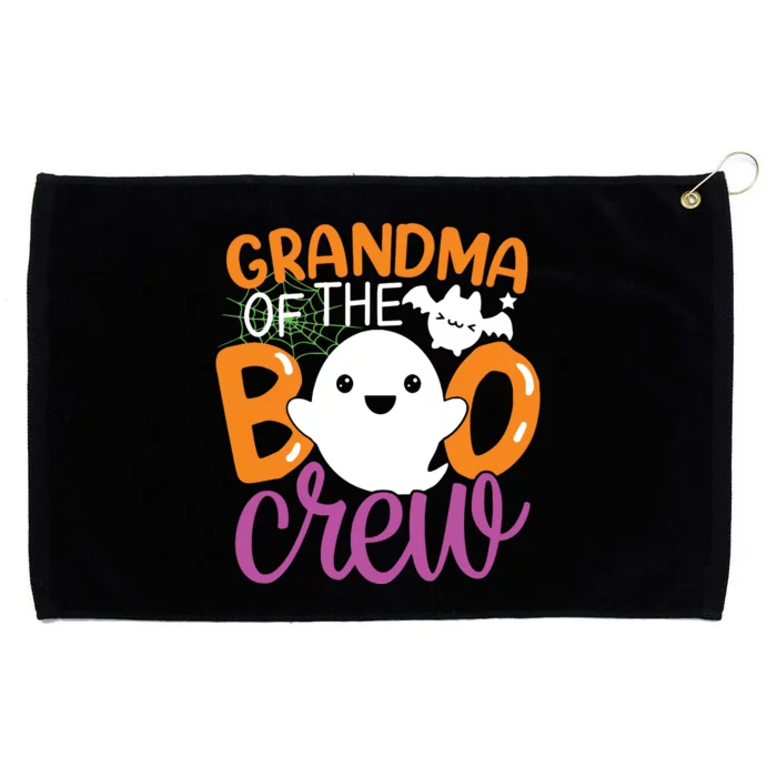 Grandma Of The Boo Crew Halloween Family Matching Grommeted Golf Towel