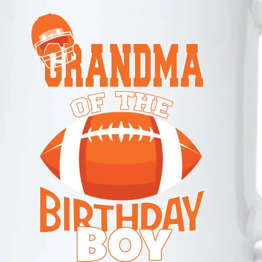 Grandma Of The Birthday American Football Party Great Gift Black Color Changing Mug