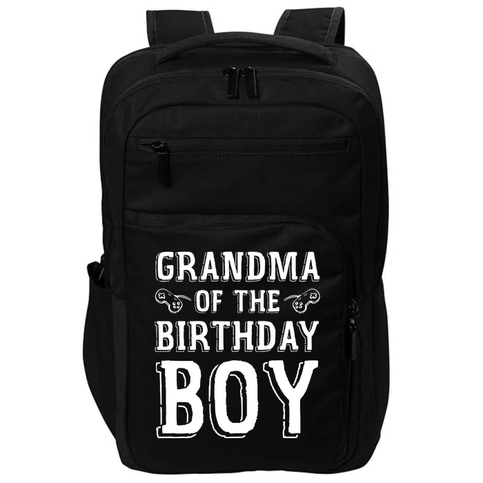 Grandma Of The Birthday Boy Celebration Impact Tech Backpack