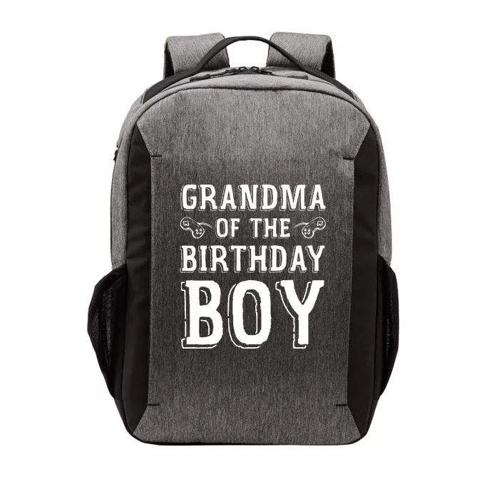 Grandma Of The Birthday Boy Celebration Vector Backpack