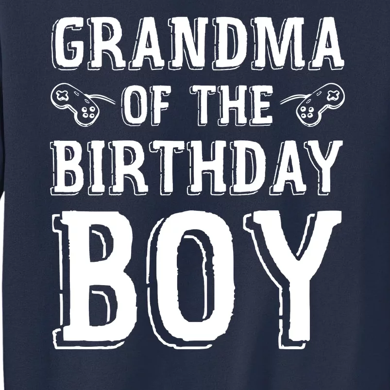 Grandma Of The Birthday Boy Celebration Sweatshirt