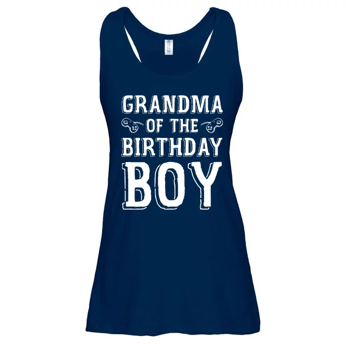 Grandma Of The Birthday Boy Celebration Ladies Essential Flowy Tank