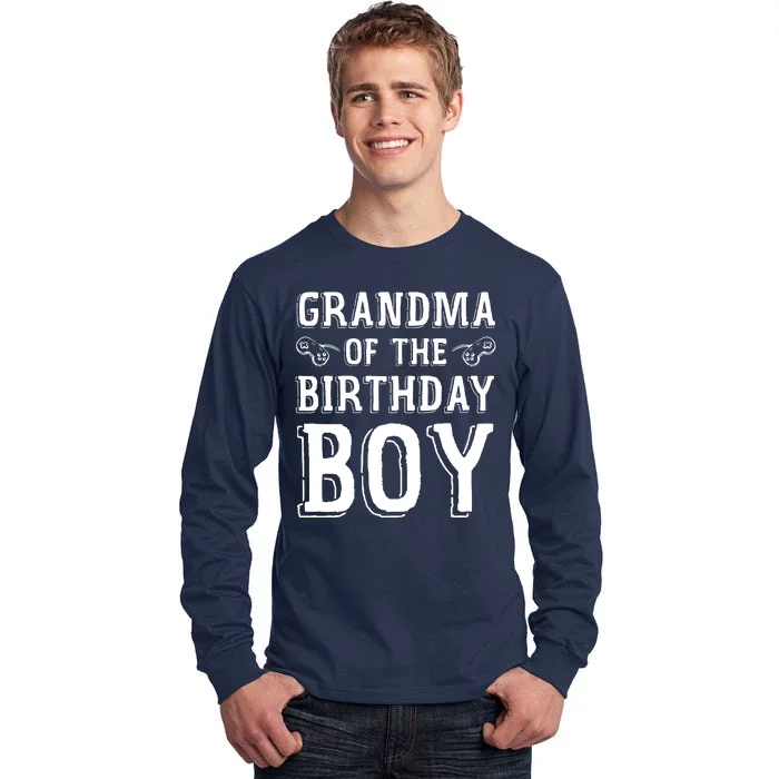 Grandma Of The Birthday Boy Celebration Tall Long Sleeve T-Shirt