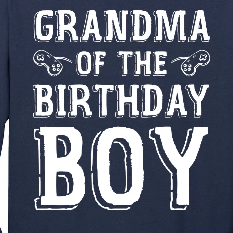 Grandma Of The Birthday Boy Celebration Tall Long Sleeve T-Shirt