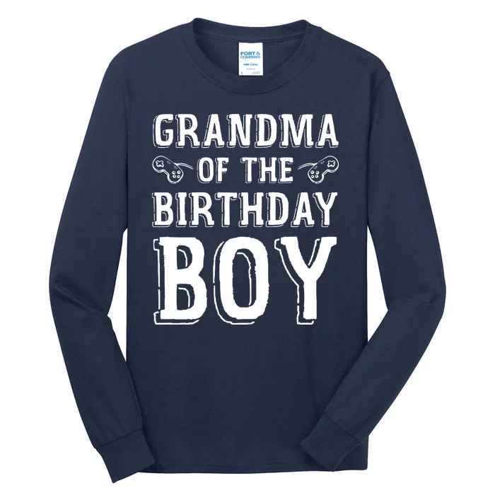 Grandma Of The Birthday Boy Celebration Tall Long Sleeve T-Shirt