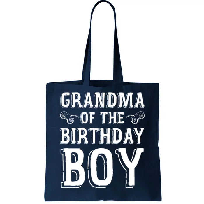 Grandma Of The Birthday Boy Celebration Tote Bag