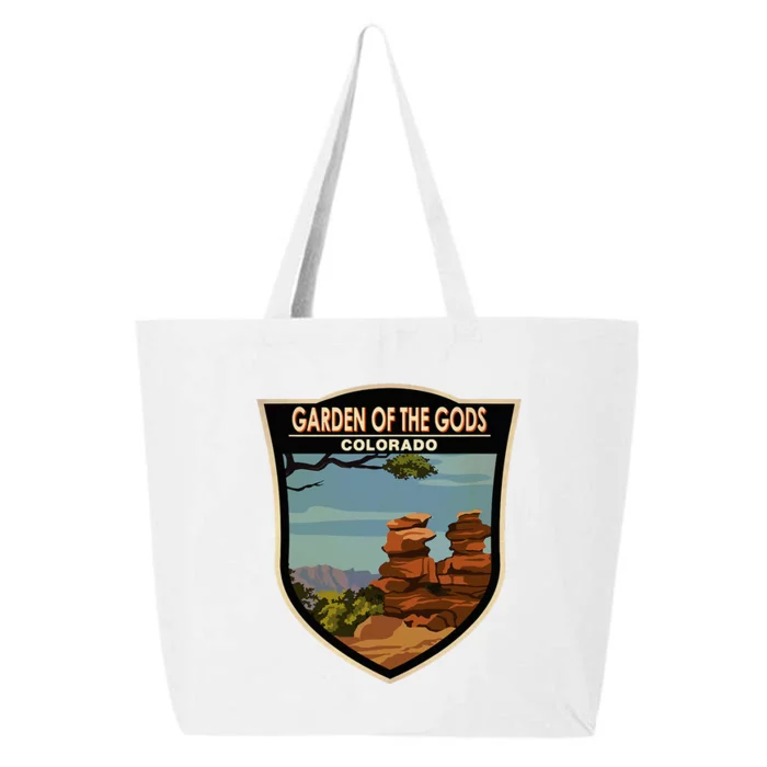 Garden Of The Gods Colorado Landmark Badge 25L Jumbo Tote