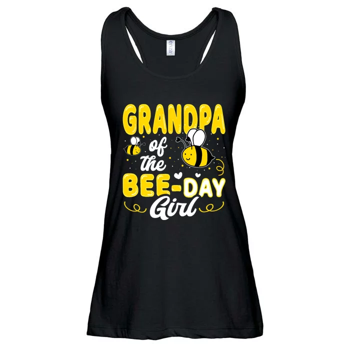 Grandpa Of The Bee Day Girl Hive Party Matching Birthday Ladies Essential Flowy Tank