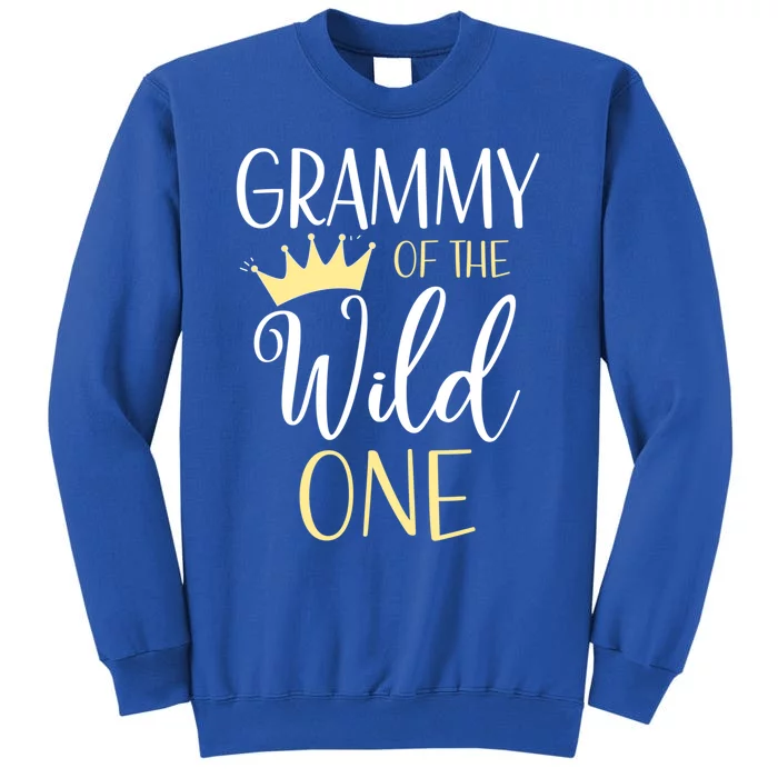 Grammy Of The Wild One First Birthday Matching Family Gift Sweatshirt