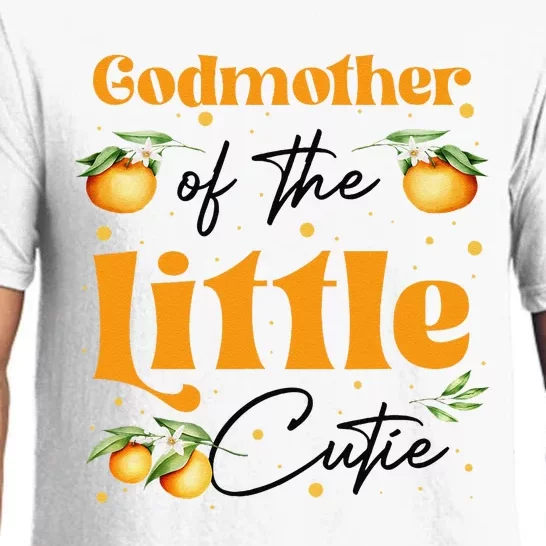 Godmother Of The Little Cutie Clementine Birthday Party Pajama Set