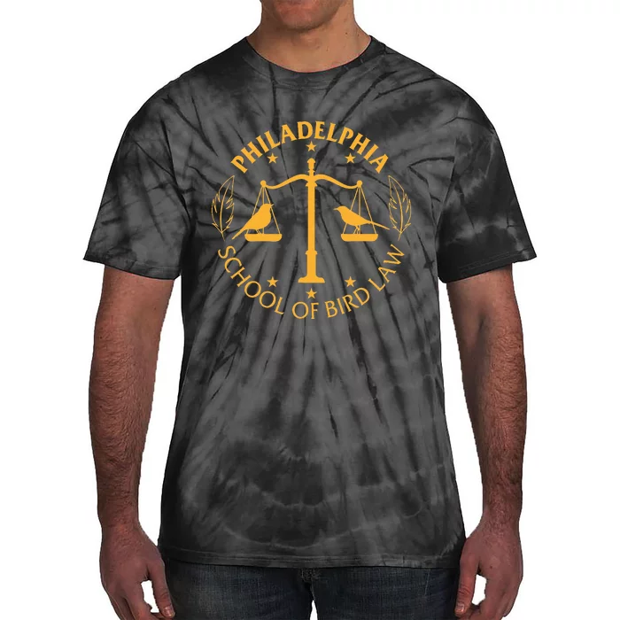 Graduate Of The Philidelphia School Of Bird Law Tie-Dye T-Shirt