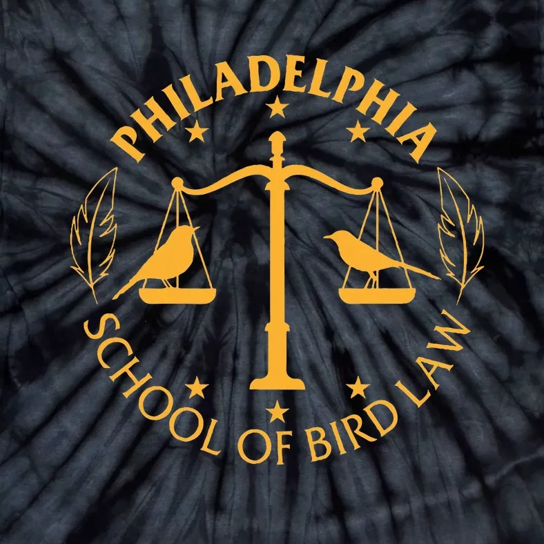 Graduate Of The Philidelphia School Of Bird Law Tie-Dye T-Shirt