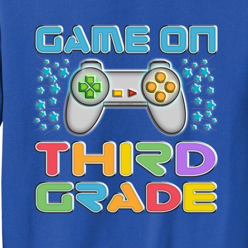 Game On Third Grade Gamers Back To School Gift Cute Gift Sweatshirt