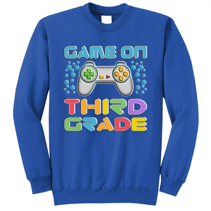 Game On Third Grade Gamers Back To School Gift Cute Gift Sweatshirt