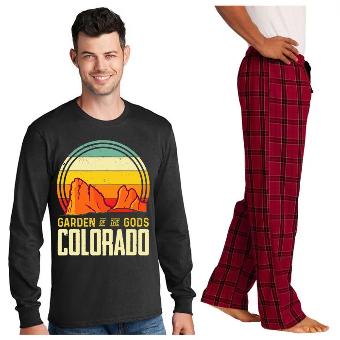 Garden of the Gods National Park Colorado Souvenir Long Sleeve Pajama Set