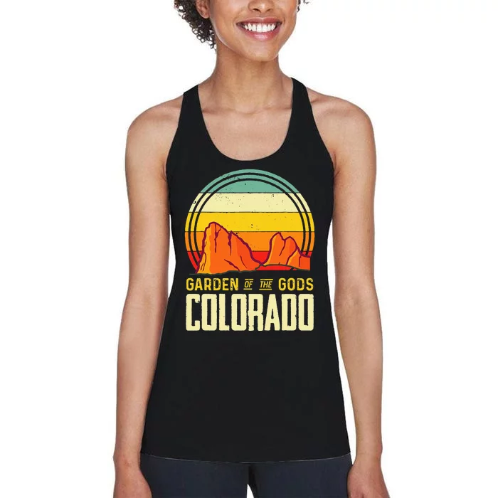 Garden of the Gods National Park Colorado Souvenir Women's Racerback Tank