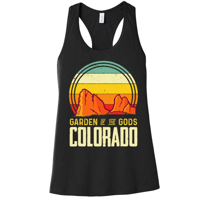 Garden of the Gods National Park Colorado Souvenir Women's Racerback Tank