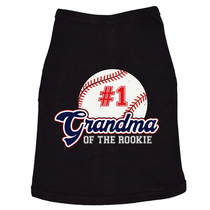 Grandma of the Rookie Rookie of the Year Baseball Nana Doggie Tank