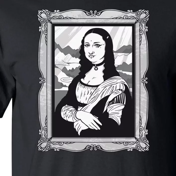 Gothic Mona Lisa Tall T-Shirt