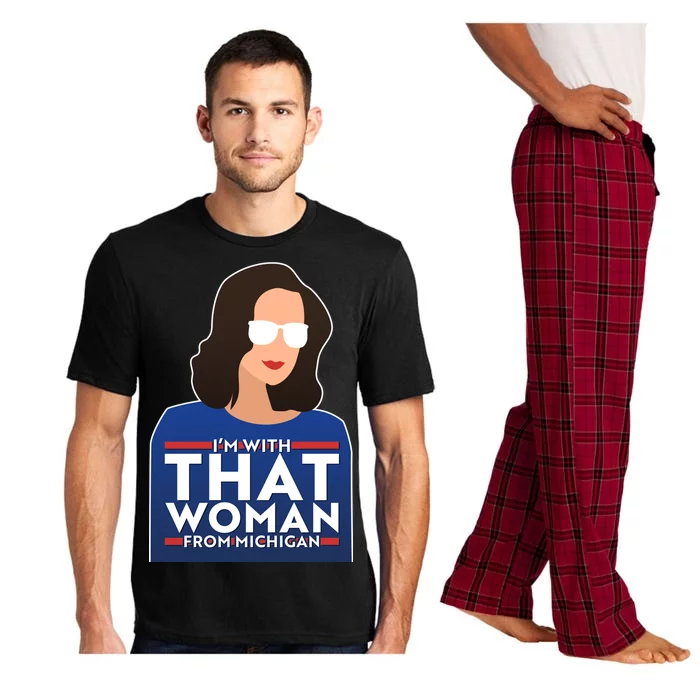 Gov Whitmer I'm With That Woman From Michigan Pajama Set