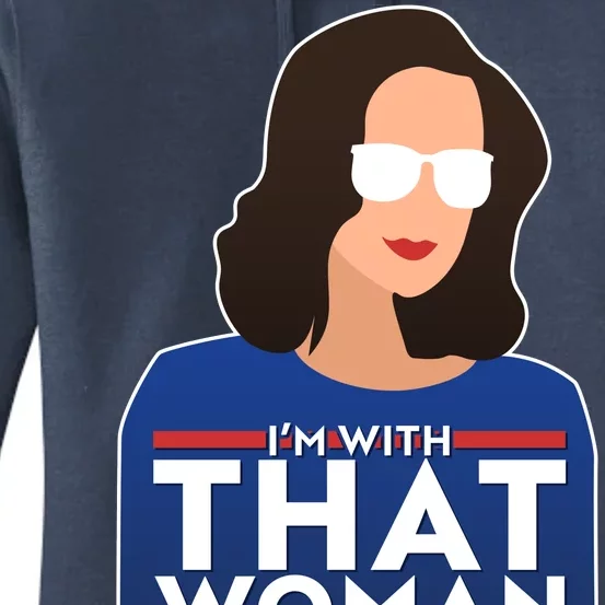 Gov Whitmer I'm With That Woman From Michigan Women's Pullover Hoodie