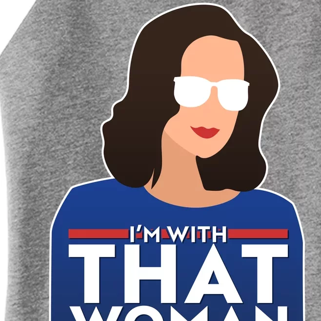 Gov Whitmer I'm With That Woman From Michigan Women’s Perfect Tri Rocker Tank