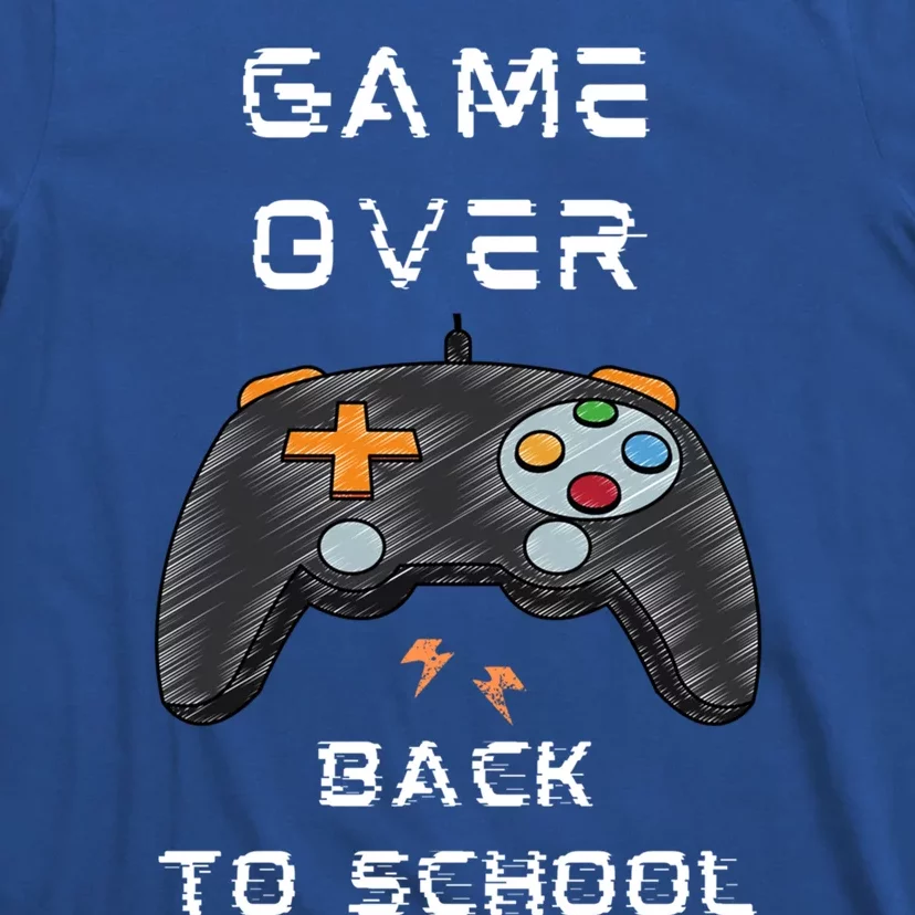 Game OverFunny Video Game Back To School Tee For Gamers Gift T-Shirt