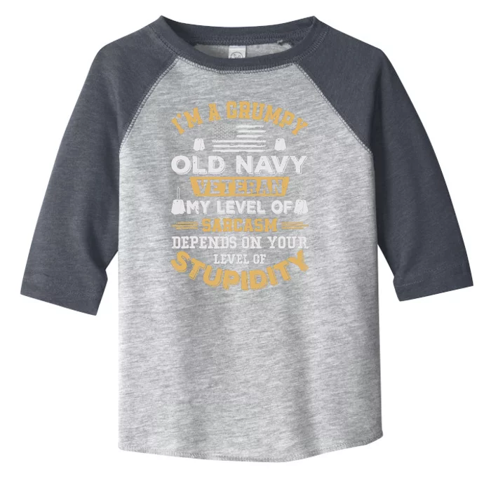 Grumpy Old Veteran Patriotic Funny Military Veteran Usa Toddler Fine Jersey T-Shirt