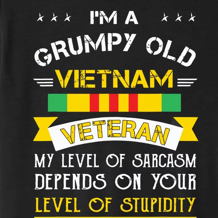 Grumpy Old Vietnam Veteran ChromaSoft Performance T-Shirt