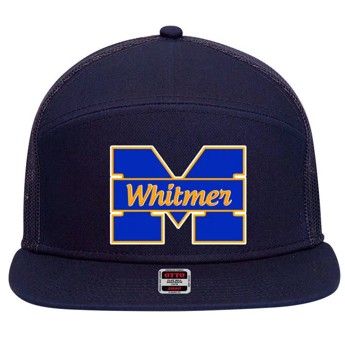 Governor Whitmer Michigan Logo 7 Panel Mesh Trucker Snapback Hat