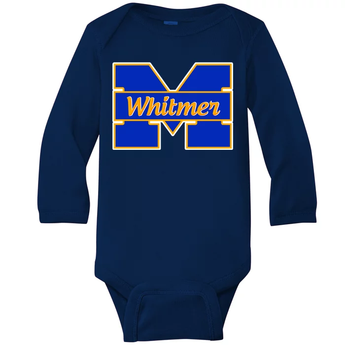 Governor Whitmer Michigan Logo Baby Long Sleeve Bodysuit