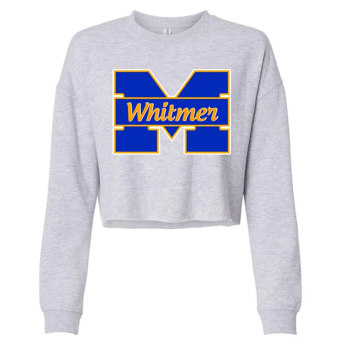 Governor Whitmer Michigan Logo Cropped Pullover Crew