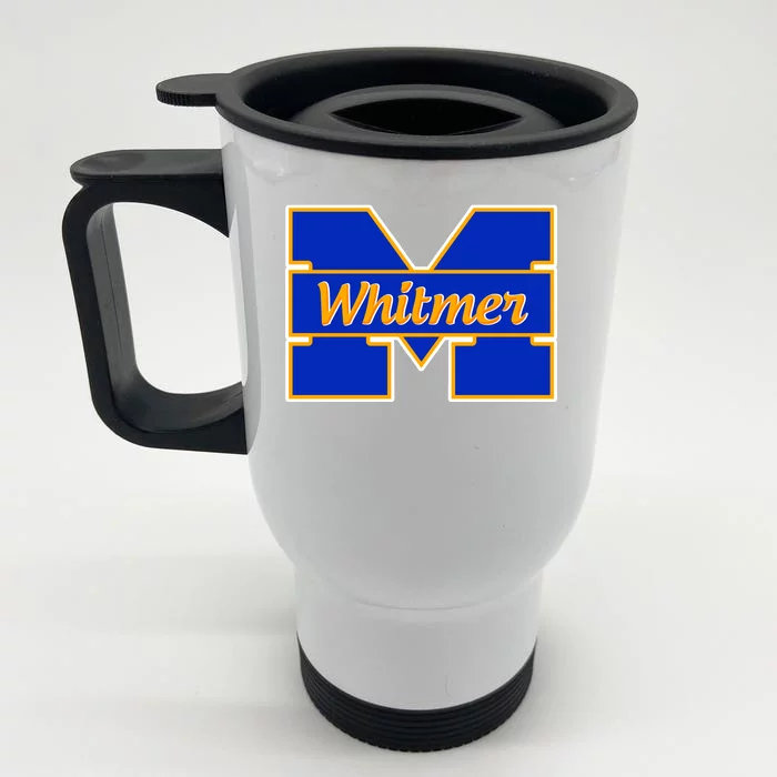 Governor Whitmer Michigan Logo Front & Back Stainless Steel Travel Mug