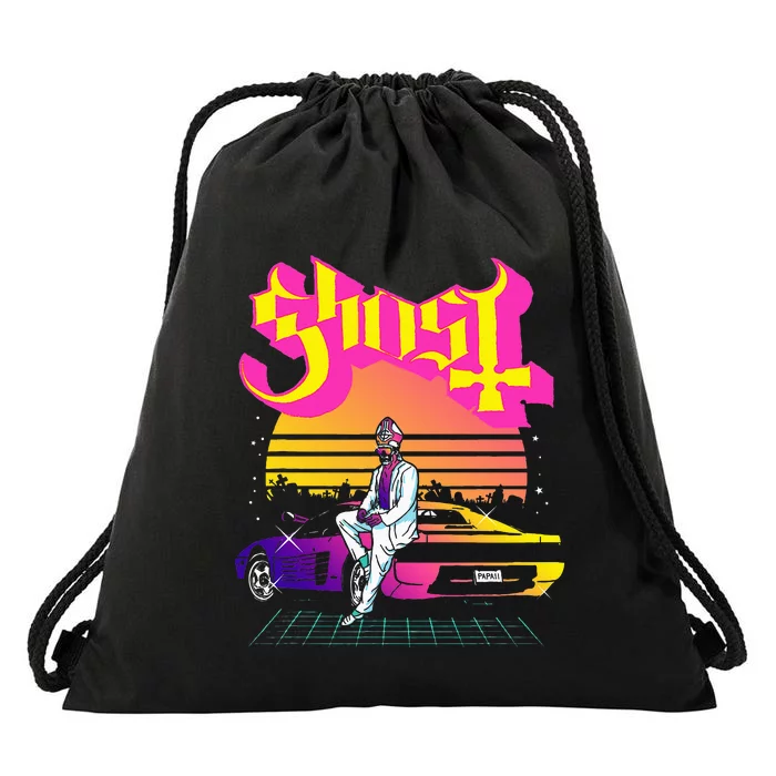 Ghost Papa 2 Vice Drawstring Bag