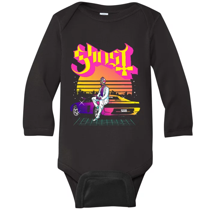 Ghost Papa 2 Vice Baby Long Sleeve Bodysuit