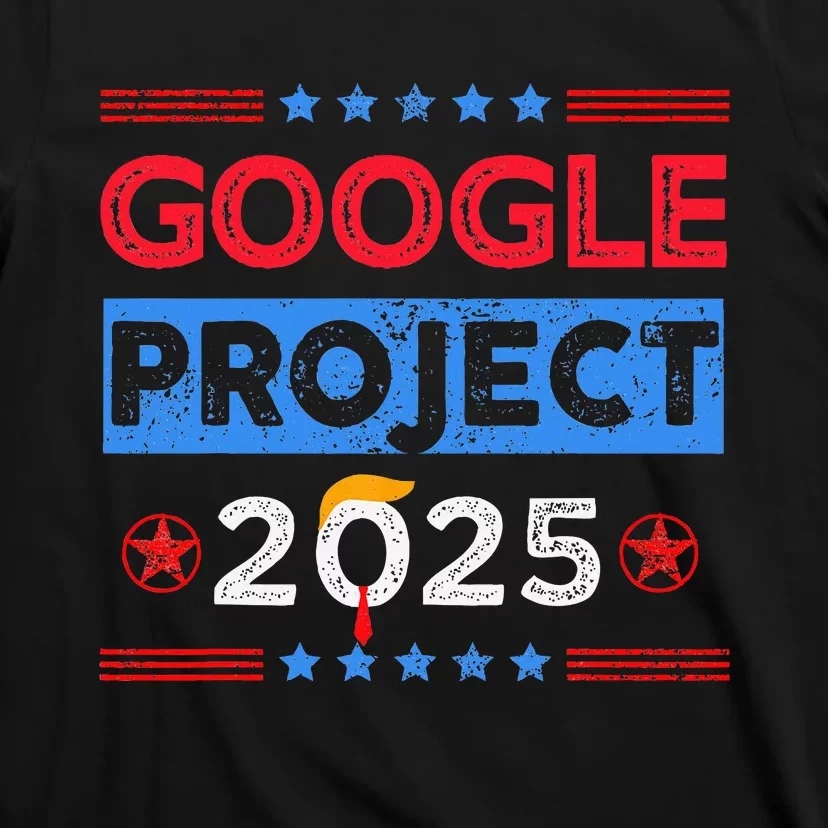 Google Project 2025 Retro T-Shirt