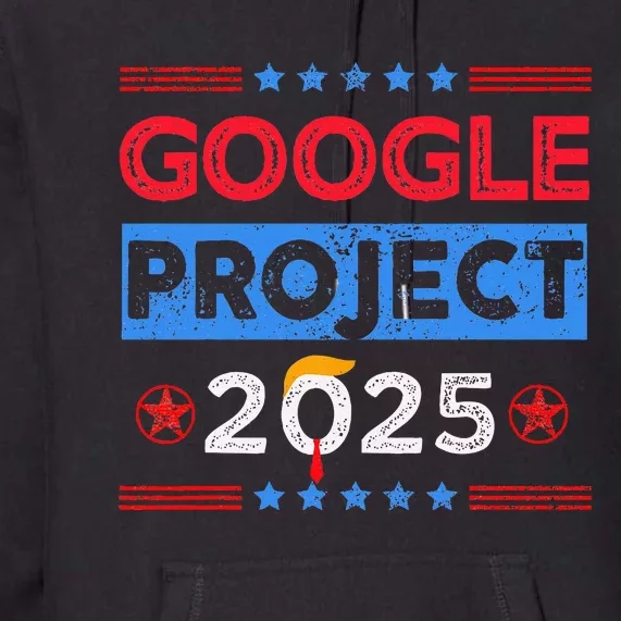 Google Project 2025 Retro Premium Hoodie