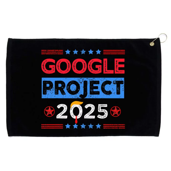 Google Project 2025 Retro Grommeted Golf Towel