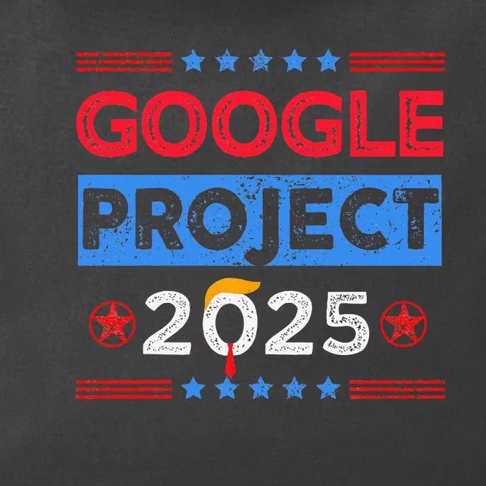 Google Project 2025 Retro Zip Tote Bag