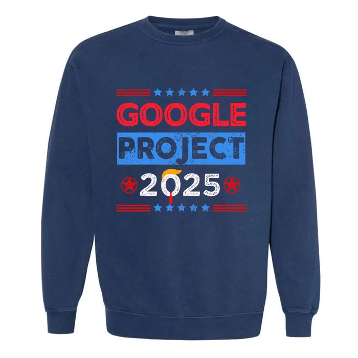 Google Project 2025 Retro Garment-Dyed Sweatshirt