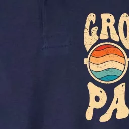 Groovy Papa 70s Aesthetic Nostalgia 1970S Retro Groovy Dad Softstyle Adult Sport Polo