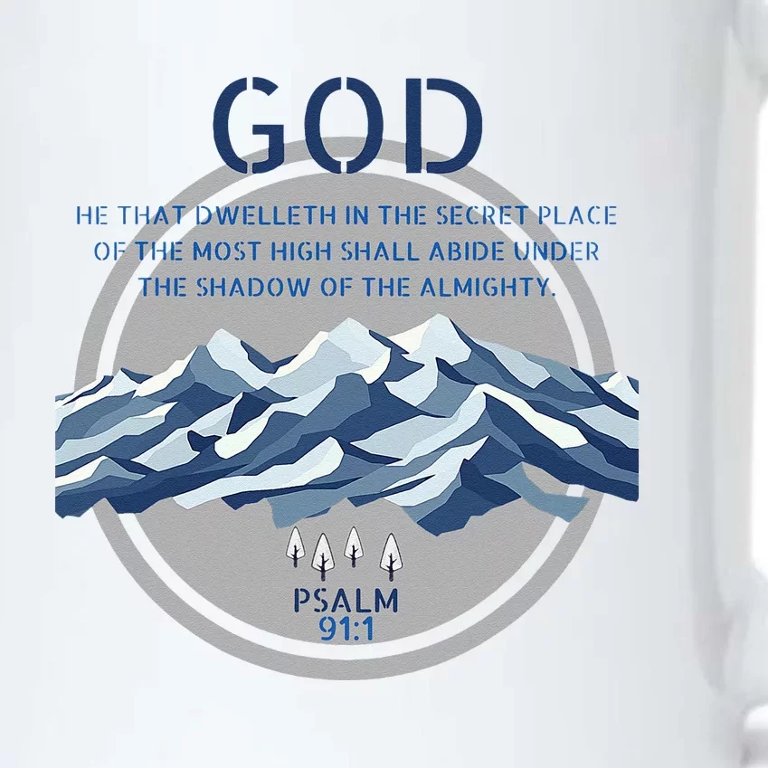 God Psalm 91 Gospel Biblical Black Color Changing Mug