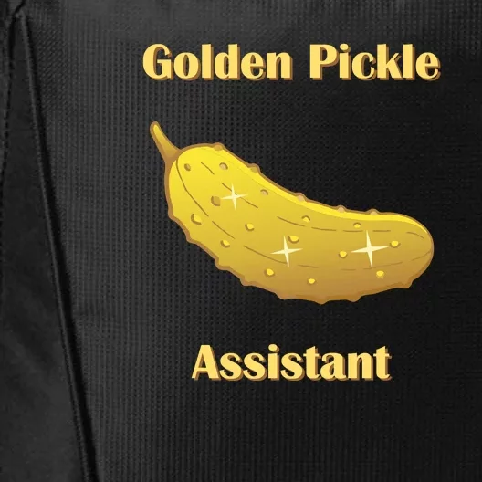 Golden Pickle Assistant | Golden Pickle | Fun Pickleball | Pickleball Award City Backpack